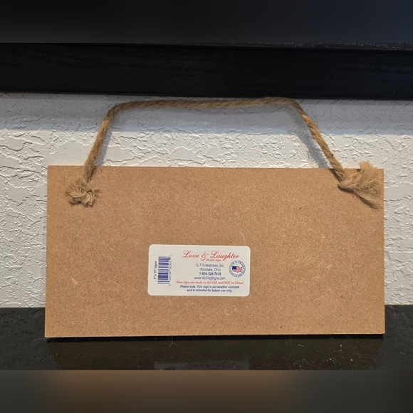 3/$20 Lhasa Apso "Spoiled Rotten (Dog) Lives Here"  Hanging Sign Gift Wall Decor - Picture 2 of 2